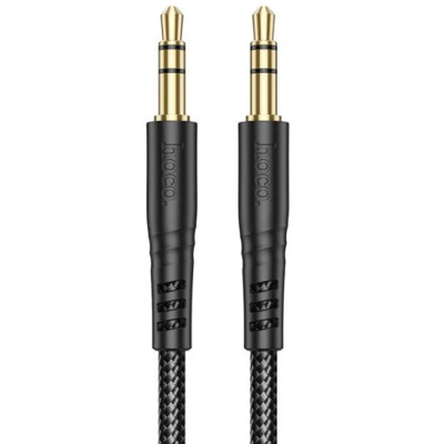 Аудіо-кабель Hoco UPA24 3.5 мм - 3.5 мм (M/M), 1 м, Black (UPA241B) Аудіо-кабель Hoco UPA24 3.5 мм - 3.5 мм (M/M), 1 м, Black (UPA241B)