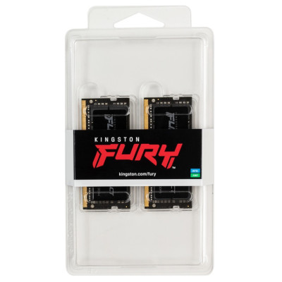 Модуль пам`ятi SO-DIMM DDR4 2x16GB/3200 Kingston Fury Impact (KF432S20IBK2/32) Модуль пам`ятi SO-DIMM DDR4 2x16GB/3200 Kingston Fury Impact (KF432S20IBK2/32)