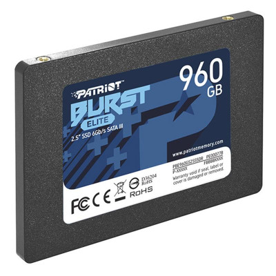 Накопичувач SSD 960GB Patriot Burst Elite 2.5 Накопичувач SSD 960GB Patriot Burst Elite 2.5