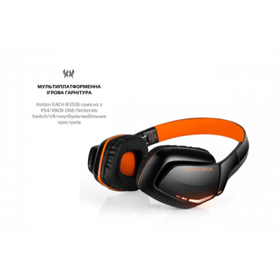 Bluetooth-гарнітура Kotion EACH B3506 Black/Orange (ktb3506bt) Bluetooth-гарнітура Kotion EACH B3506 Black/Orange (ktb3506bt)