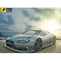 Килимок для миші Podmyshku Mitsubishi