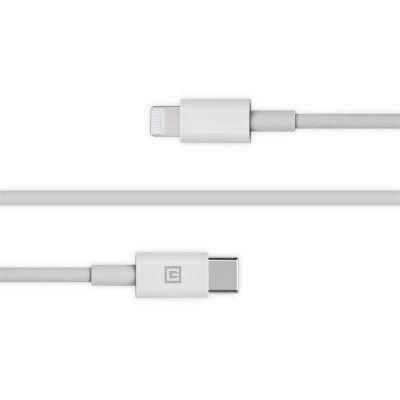 Кабель REAL-EL USB Type-C - Lightning (M/M), 2 м, White (4743304104697) Кабель REAL-EL USB Type-C - Lightning (M/M), 2 м, White (4743304104697)
