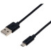 Кабель Grand-X USB - micro USB (M/M), Cu, 2.5 м, Black (PM025B) Кабель Grand-X USB - micro USB (M/M), Cu, 2.5 м, Black (PM025B)