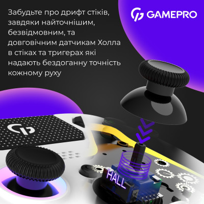 Геймпад GamePro GPS13W White Геймпад GamePro GPS13W White