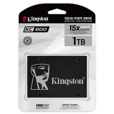 Накопичувач SSD 1TB Kingston KC600 2.5 Накопичувач SSD 1TB Kingston KC600 2.5
