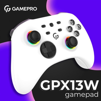 Геймпад GamePro GPX13W White Геймпад GamePro GPX13W White