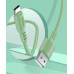 Кабель ColorWay USB - USB Type-C (M/M), soft silicone, 2.4 А, 1 м, Green (CW-CBUC042-GR) Кабель ColorWay USB - USB Type-C (M/M), soft silicone, 2.4 А, 1 м, Green (CW-CBUC042-GR)