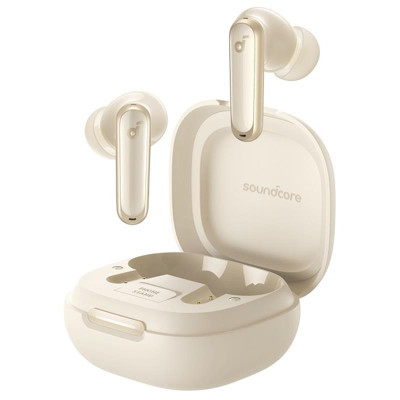 Bluetooth-гарнітура Anker SoundCore P40i Oat White (A3955G21) Bluetooth-гарнітура Anker SoundCore P40i Oat White (A3955G21)