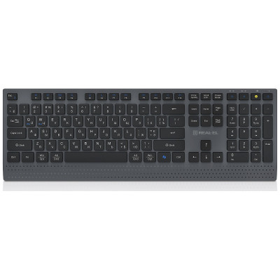 Клавіатура бездротова REAL-EL RK-715W Клавіатура бездротова REAL-EL RK-715W