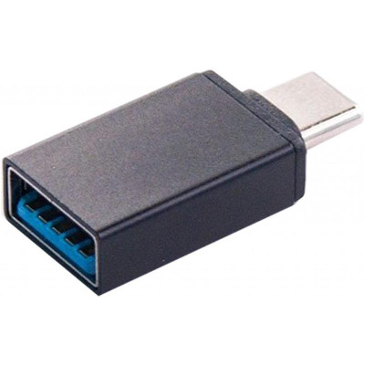 Адаптер Dengos OTG USB-USB Type-C Black (ADP-009) Адаптер Dengos OTG USB-USB Type-C Black (ADP-009)