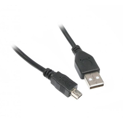 Кабель Maxxter (U-AM5P-6) USB 2.0 AM - Mini USB B, 1.8м Кабель Maxxter (U-AM5P-6) USB 2.0 AM - Mini USB B, 1.8м
