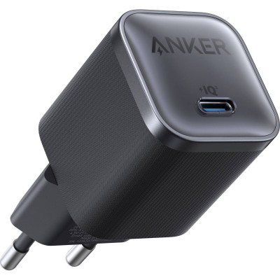 Мережевий зарядний пристрій Anker Nano Charger 45W USB-C Black (A2692L11) Мережевий зарядний пристрій Anker Nano Charger 45W USB-C Black (A2692L11)