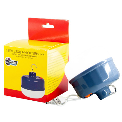 Комплект LED-ламп: світильник з вбудованим акумулятором 5V, 60W та USB LED лампа 5V, 5W з кабелем 1м (DG-2LED-03) Комплект LED-ламп: світильник з вбудованим акумулятором 5V, 60W та USB LED лампа 5V, 5W з кабелем 1м (DG-2LED-03)