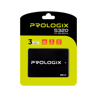 Накопичувач SSD 960GB Prologix S320 2.5 Накопичувач SSD 960GB Prologix S320 2.5