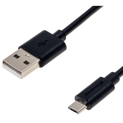 Кабель Grand-X USB - micro USB (M/M), Cu, 2.5 м, Black (PM025B) Кабель Grand-X USB - micro USB (M/M), Cu, 2.5 м, Black (PM025B)