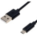 Кабель Grand-X USB - micro USB (M/M), Cu, 2.5 м, Black (PM025B) Кабель Grand-X USB - micro USB (M/M), Cu, 2.5 м, Black (PM025B)