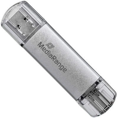 Флеш-накопичувач USB3.0 32GB Type-C MediaRange Silver (MR936) Флеш-накопичувач USB3.0 32GB Type-C MediaRange Silver (MR936)