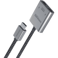 Адаптер Promate HDMI - 2xHDMI (M/F) 1 м Black (mediasplit-h2.black) Адаптер Promate HDMI - 2xHDMI (M/F) 1 м Black (mediasplit-h2.black)