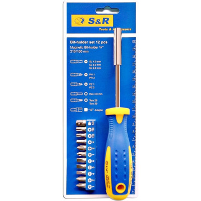 Викрутка-тримач біт S&R 1/4