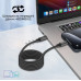 Кабель Promate Springy USB Type-C - USB Type-C (M/M), 3 A, 60 W, 1.2 м, Black Кабель Promate Springy USB Type-C - USB Type-C (M/M), 3 A, 60 W, 1.2 м, Black