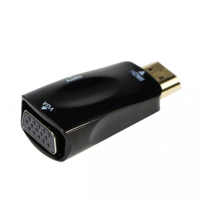 Адаптер Cablexpert HDMI - VGA V 1.4 (M/F), Black (A-HDMI-VGA-02) Адаптер Cablexpert HDMI - VGA V 1.4 (M/F), Black (A-HDMI-VGA-02)