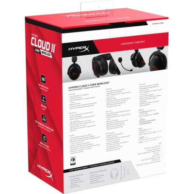 Bluetooth-гарнітура HyperX Cloud II Core Wireless Black (6Y2G8AA) Bluetooth-гарнітура HyperX Cloud II Core Wireless Black (6Y2G8AA)