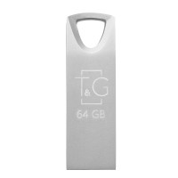 Флеш-накопичувач USB 64GB T&G 117 Metal Series Silver (TG117SL-64G) Флеш-накопичувач USB 64GB T&G 117 Metal Series Silver (TG117SL-64G)