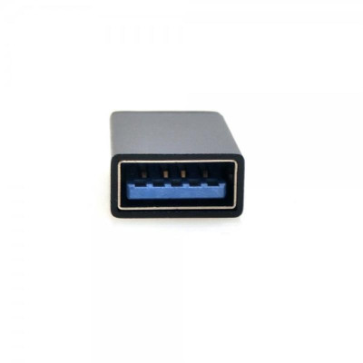 Адаптер Cablexpert USB - USB Type-C V 3.0 (F/M) Black (A-USB3-CMAF-01) Адаптер Cablexpert USB - USB Type-C V 3.0 (F/M) Black (A-USB3-CMAF-01)