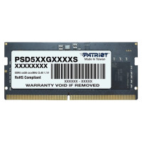 Модуль пам`яті SO-DIMM DDR5 32GB/4800 Patriot Signature Line (PSD532G48002S) Модуль пам`яті SO-DIMM DDR5 32GB/4800 Patriot Signature Line (PSD532G48002S)