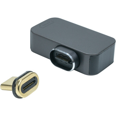 Адаптер PowerPlant USB Type-C - HDMI (M/F) Black (CA914302) Адаптер PowerPlant USB Type-C - HDMI (M/F) Black (CA914302)