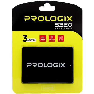 Накопичувач SSD 120GB Prologix S320 2.5" SATAIII TLC (PRO120GS320)