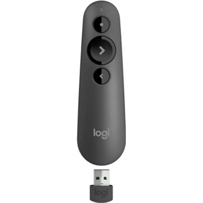 Презентер Logitech R500S Laser Presentation Remote Graphite (910-005843)