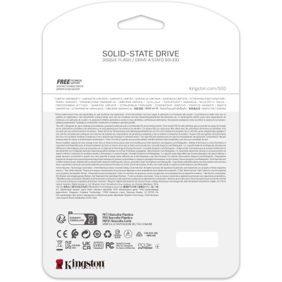 Накопичувач SSD 1TB M.2 NVMe Kingston NV3 M.2 2280 PCIe Gen4.0 x4 (SNV3S/1000G)