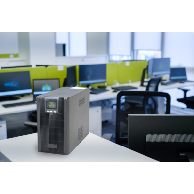 Джерело безперебійного живлення EnerGenie EG-UPS-PS2000-01 2000VA, Line Int., AVR, 3xIEC, метал Джерело безперебійного живлення EnerGenie EG-UPS-PS2000-01 2000VA, Line Int., AVR, 3xIEC, метал