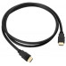 Кабель Atcom Standard HDMI - HDMI V 1.4 (M/M), 1.5 м, чорний (17001) пакет Кабель Atcom Standard HDMI - HDMI V 1.4 (M/M), 1.5 м, чорний (17001) пакет
