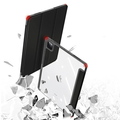 Чохол-книжка BeCover Soft Edge TPU з кріпленням Apple Pencil для Apple iPad Pro 12.9 2020/2021/2022 Black (711708) Чохол-книжка BeCover Soft Edge TPU з кріпленням Apple Pencil для Apple iPad Pro 12.9 2020/2021/2022 Black (711708)