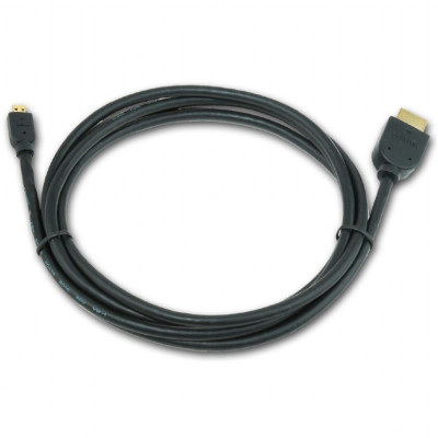 Кабель Cablexpert HDMI - micro-HDMI V 2.0 (M/M), 1.8 м, чорний (CC-HDMID-6) пакет Кабель Cablexpert HDMI - micro-HDMI V 2.0 (M/M), 1.8 м, чорний (CC-HDMID-6) пакет
