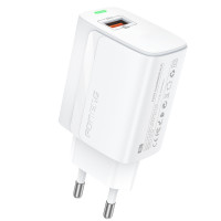Зарядний пристрій Foneng EU64 (USBх3A) 18W White (EU64-CH-W) Зарядний пристрій Foneng EU64 (USBх3A) 18W White (EU64-CH-W)