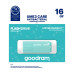 Флеш-накопичувач USB3.2 16GB Goodram UME3 Care Green (UME3-0160CRR11) Флеш-накопичувач USB3.2 16GB Goodram UME3 Care Green (UME3-0160CRR11)