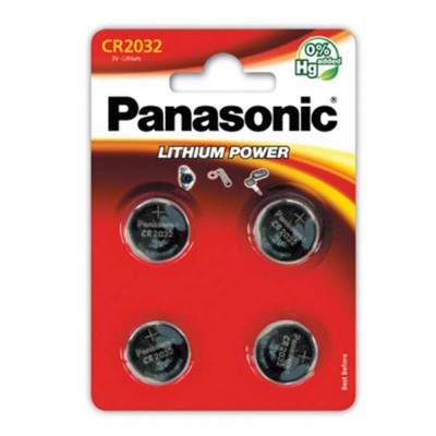Батарейка Panasonic CR 2032 BL 4 шт Батарейка Panasonic CR 2032 BL 4 шт