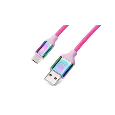 Кабель REAL-EL Premium USB - USB Type-C (M/M), 1 м, Rainbow (EL123500050) Кабель REAL-EL Premium USB - USB Type-C (M/M), 1 м, Rainbow (EL123500050)