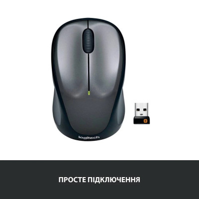 Миша бездротова Logitech M235 Grey (910-002201) Миша бездротова Logitech M235 Grey (910-002201)