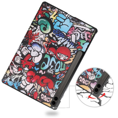 Чохол-книжка BeCover Smart Case для Samsung Galaxy Tab S10 Plus SM-X820/SM-X826 Graffiti (712243) Чохол-книжка BeCover Smart Case для Samsung Galaxy Tab S10 Plus SM-X820/SM-X826 Graffiti (712243)
