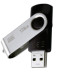 Флеш-накопичувач USB2.0 128GB Goodram UTS2 (Twister) Black (UTS2-1280K0R11)