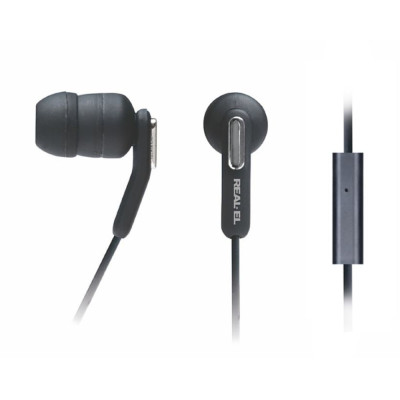 Гарнітура REAL-EL Z-1010 Mobile Black Гарнітура REAL-EL Z-1010 Mobile Black