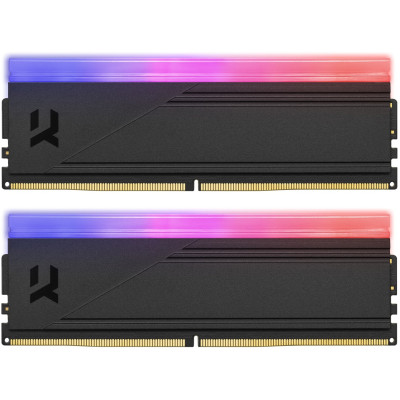 Модуль пам`ятi DDR5 2x32GB/6400 Goodram IRDM RGB Black (IRG-64D5L32/64GDC) Модуль пам`ятi DDR5 2x32GB/6400 Goodram IRDM RGB Black (IRG-64D5L32/64GDC)