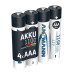 Акумулятори Ansmann AAA/HR03 NI-MH 1100 mAh BL 4 шт Акумулятори Ansmann AAA/HR03 NI-MH 1100 mAh BL 4 шт