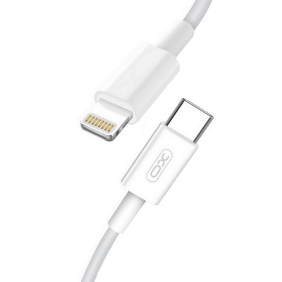 Кабель XO NB113 18W PD USB-C-Lightning, (M/M), 2A 1м White (6920680863846)