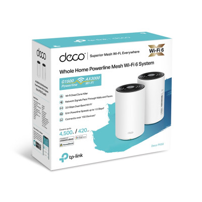 WiFi Mesh система TP-Link Deco PX50(2-pack) WiFi Mesh система TP-Link Deco PX50(2-pack)
