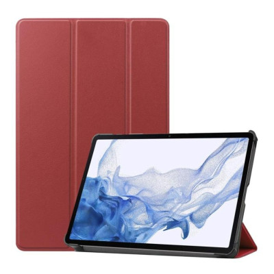 Чохол-книжка BeCover Smart Case для Samsung Galaxy Tab S10 Plus SM-X820/SM-X826 Red Wine (712239) Чохол-книжка BeCover Smart Case для Samsung Galaxy Tab S10 Plus SM-X820/SM-X826 Red Wine (712239)